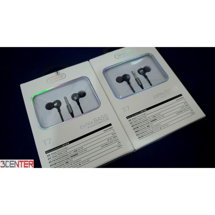 هندزفری سیمی Tranyoo T7 Stereo Music Super BASS Earphone